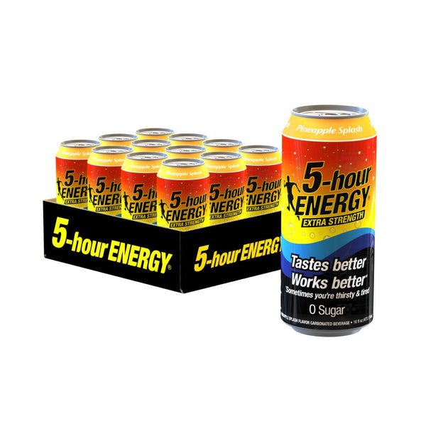 5 HOUR ENERGY 12/16OZ PINAPPLE