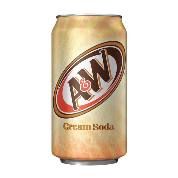 A&W 12/12OZ CREAM SODA CAN