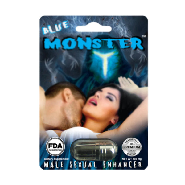 BLUE MONSTER ENHANSMENT PILL 1CT