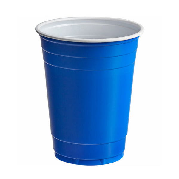 PARTY CUPS BLUE 1CT(12/16OZ)