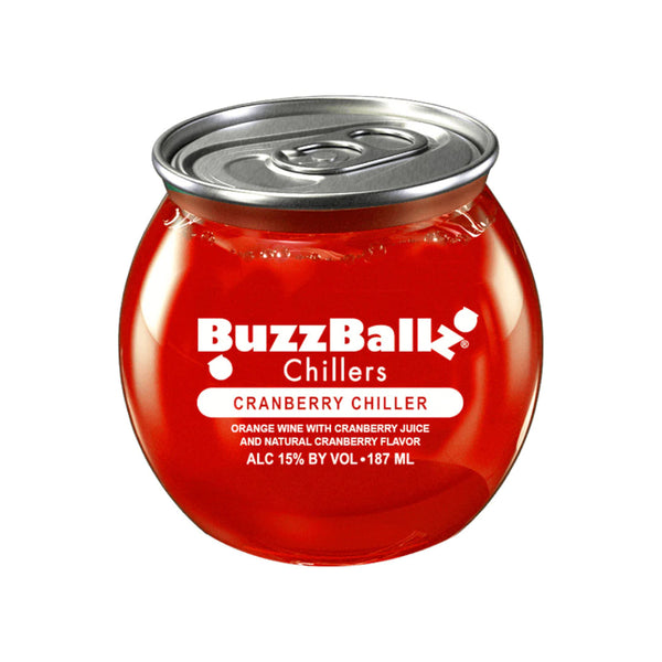 BUZZBALLZ CRANBERRY WINE BASE 15% 24/187ML