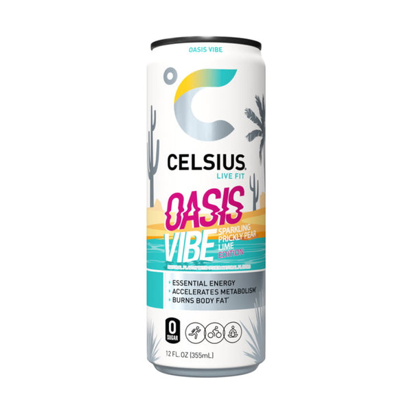 CELSIUS 12/12OZ OASIS  VIBE