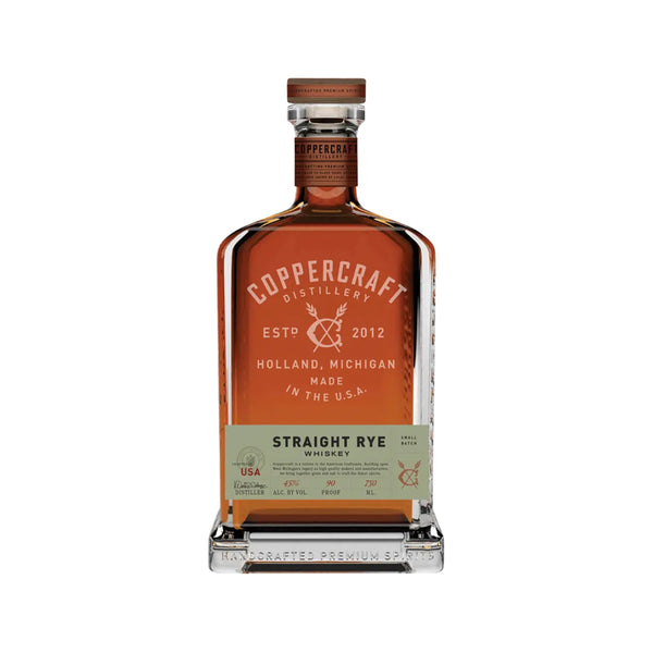 COPPERCRAFT RYE WHISKY 750ML