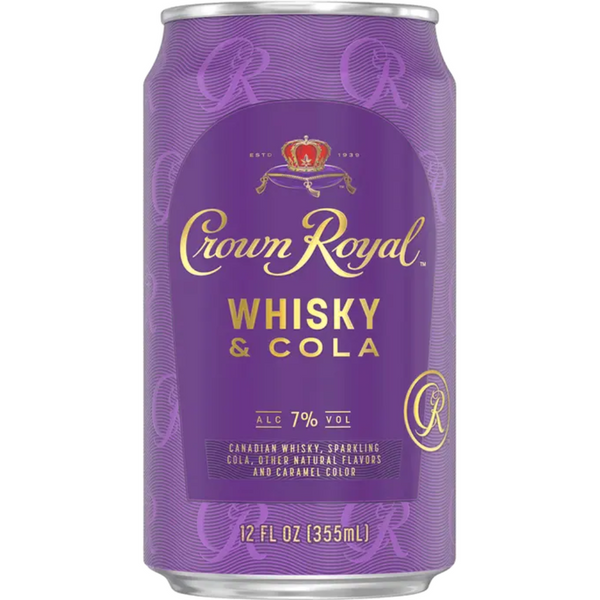 CROWN ROYAL 24/355ML WHISKY COLA