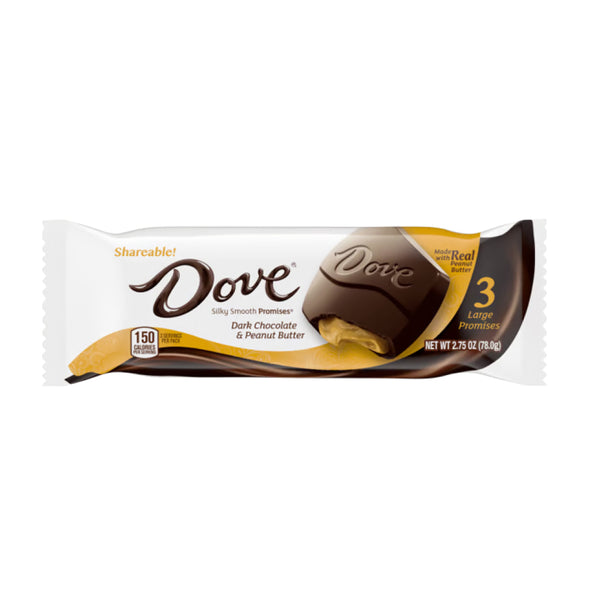 DOVE CANDY 18/2.75OZ DARK CHOCLATE