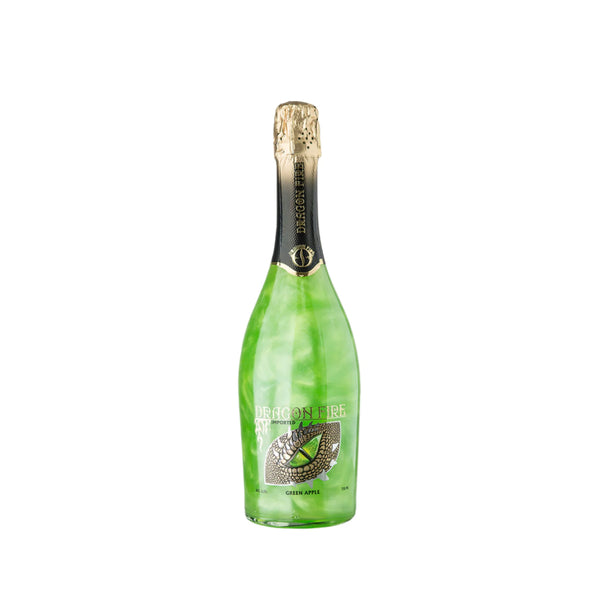 DRAGON FIRE GREEN APPLE 750ML