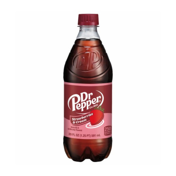 DR PEPPER 24/20OZ STRAWBERRY&CREAM