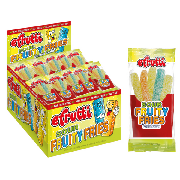 E FRUTTI 40CT GUMMY FRIES