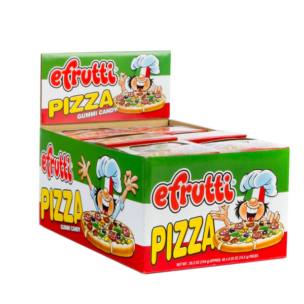 E FRUTTI 48CT GUMMI PIZZA