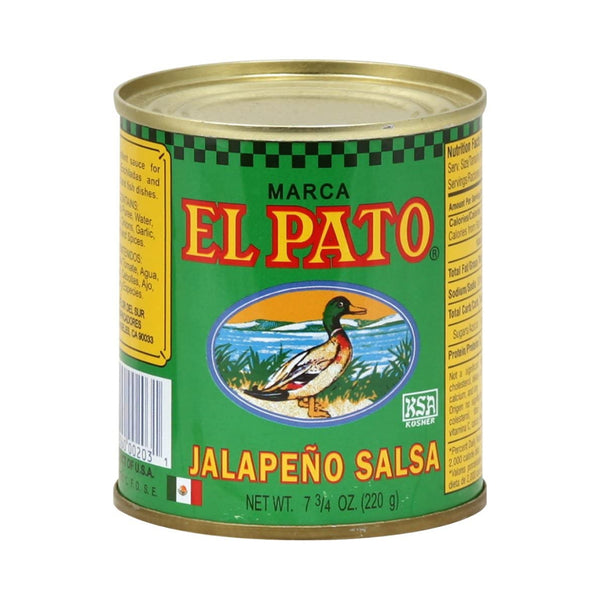 EL PATO JALAPENO GREEN SAUCE 24/7OZ