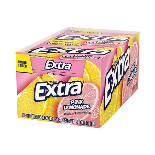 EXTRA GUM PINK LEMONADE 10CT