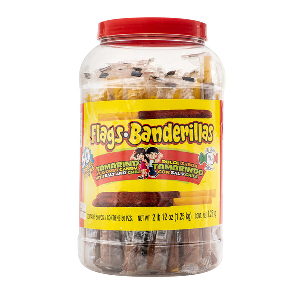 FLAGS BANDERILLAS CANDY 50CT