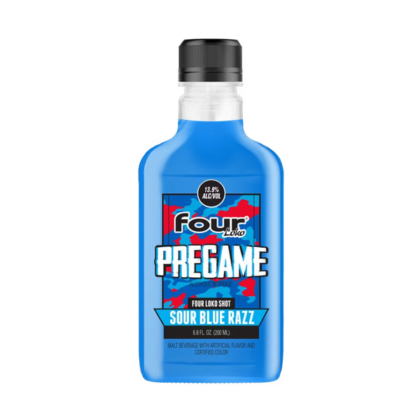 FOUR LOKO BLUE RAZZ WINE BASE 200ML
