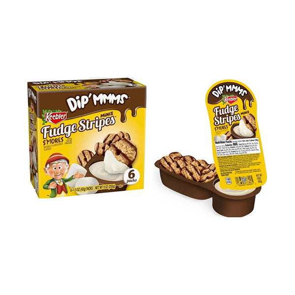FUDGE STRIPES MINI 6/1.5OZ