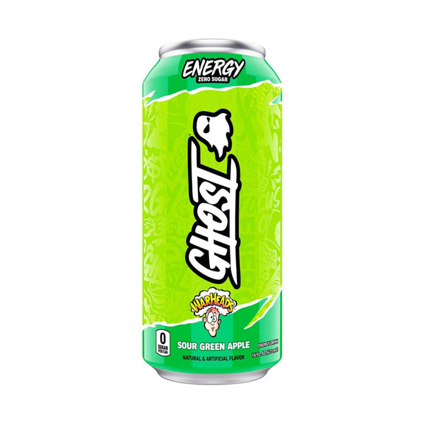 GHOST ENERGY SOUR GREEN APPLE 12/16OZ