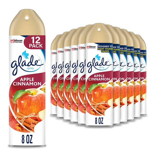 GLADE AIR FRESH APPLE CINNAMON 12/8OZ