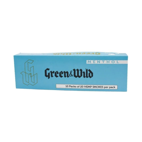 GREEN&WILD HEMP 10/20CT MENTHOL