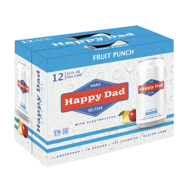 HAPPY DAD SELT FRIUT PUNCH 24/12OZ