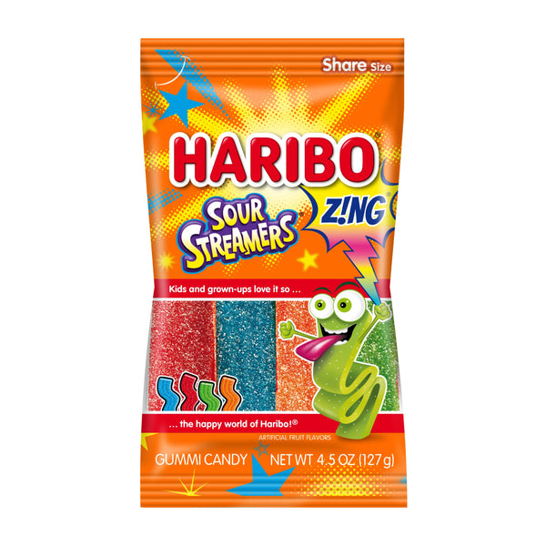 HARIBO 12/4.5OZ SOUR STREAMERS