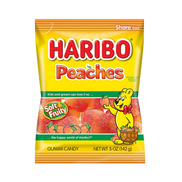 HARIBO 12/5OZ PEACHES