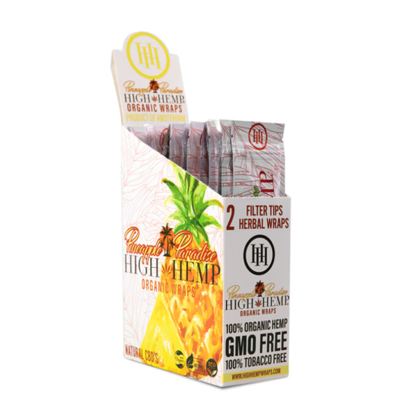 HIGH HEMP PINEAPPLE WRAP 25/2CT