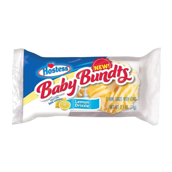 HOSTESS BABY BUNDTS LEMON 6CT