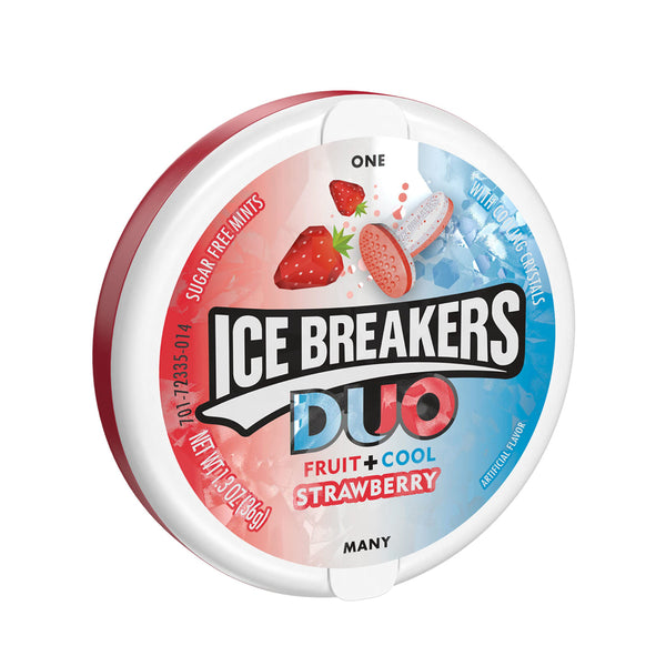 ICE BREAKER MINT DUO STRAWBERRY 8/1.5OZ