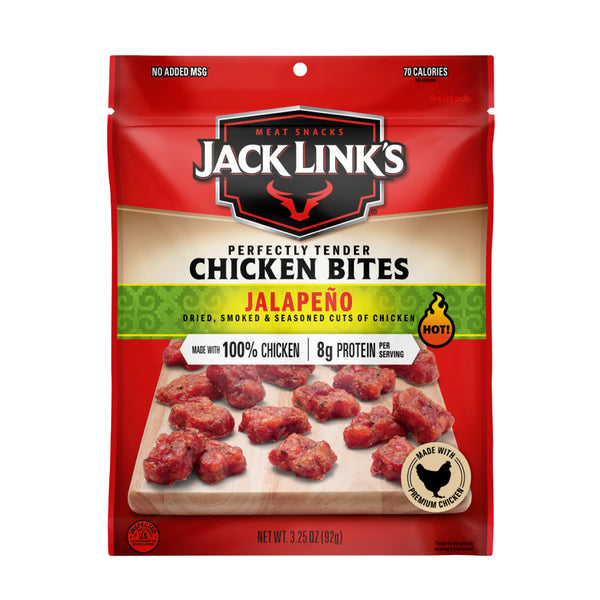 JACK LINK BAG CHICKEN JALAPENO 2.85OZ