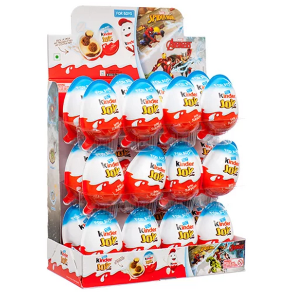 KINDER JOY EGGS BOY 24CT