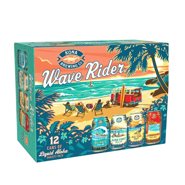 KONA WAVE RIDER VARIETY 24/12OZ(2/12PK)