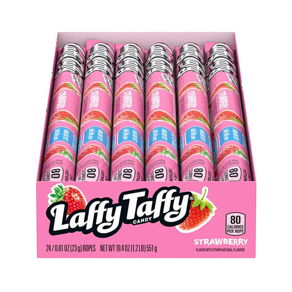 LAFFY TAFFY STRAWBERRY 24/0.8OZ