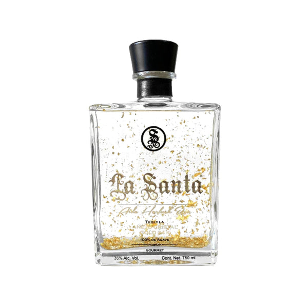 LA SANTA TEQ ANEJO CRISTALINO GOLD  750ML