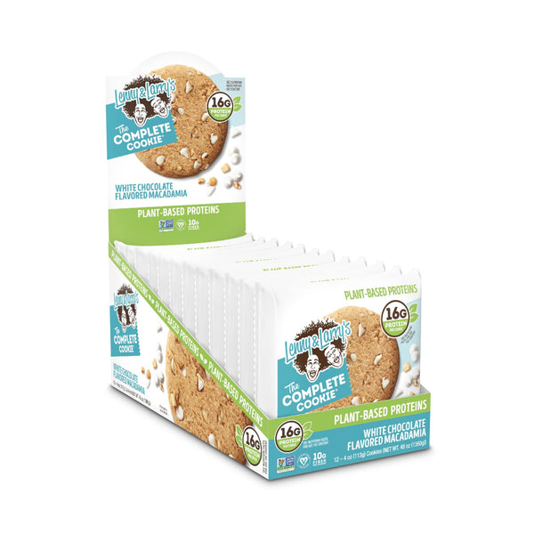 LENNY&LARRY WHITE CHOC MACADAMIA 12/1.6OZ