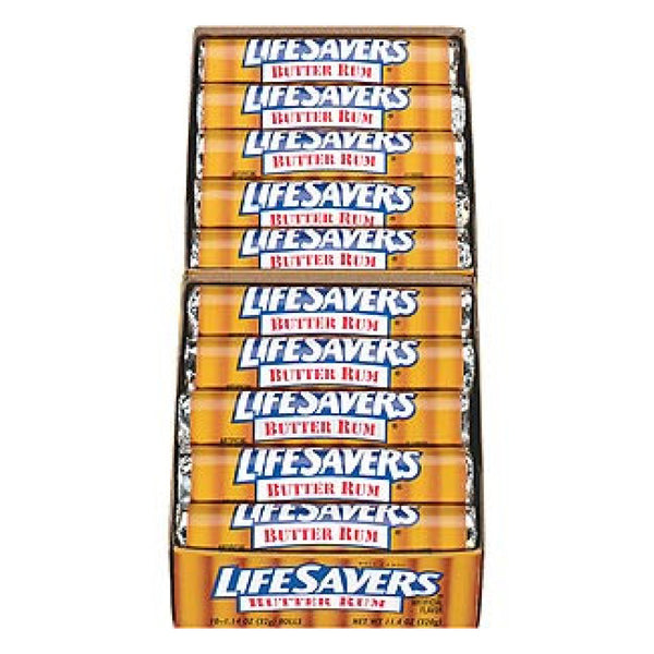 LIFESAVER MINTS 20/1OZ BUTTER RUM