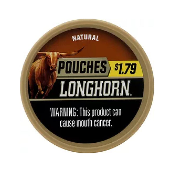 LONGHORN 3.19PP POUCH NATURAL 5CT