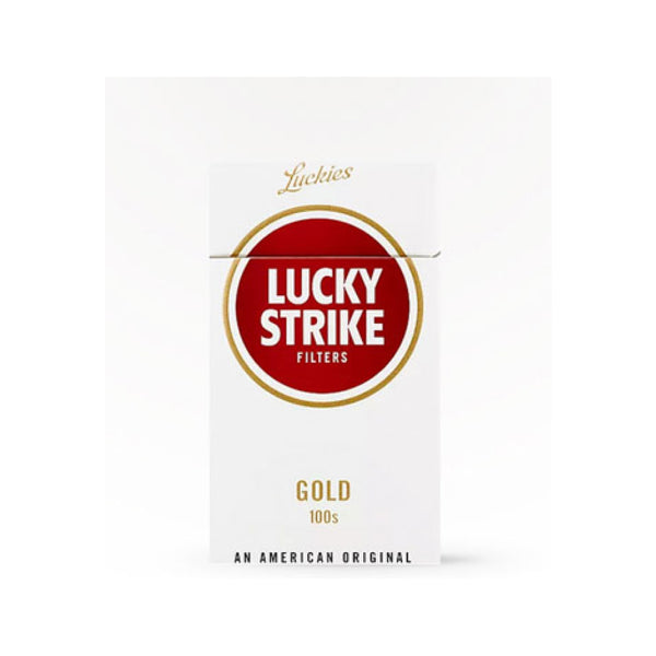 LUCKY STRIKE 50¢/1PK GOLD 80 BX