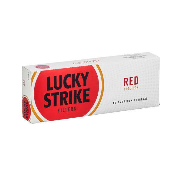 LUCKY STRIKE 50¢/1PK RED 100 BX