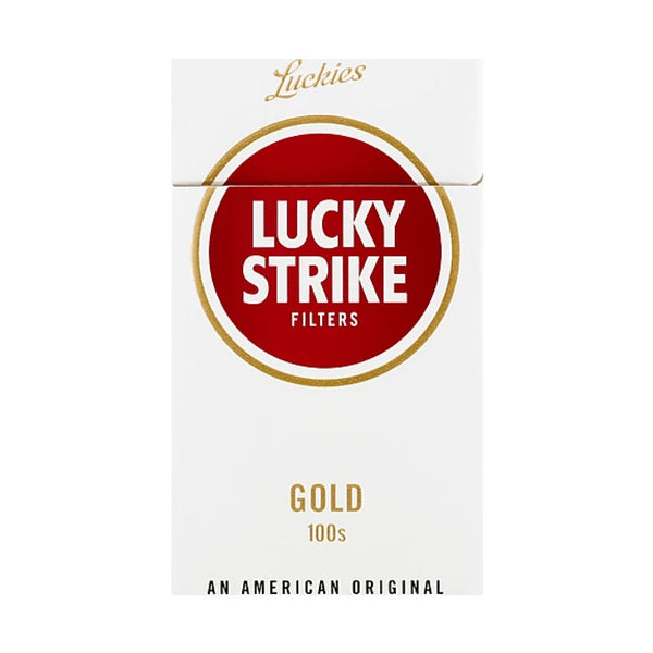 LUCKY STRIKE GOLD FILTER 100 BX 10/20CT