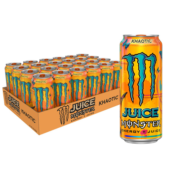 MONSTER 24/16OZ JUICE KHAOTIC