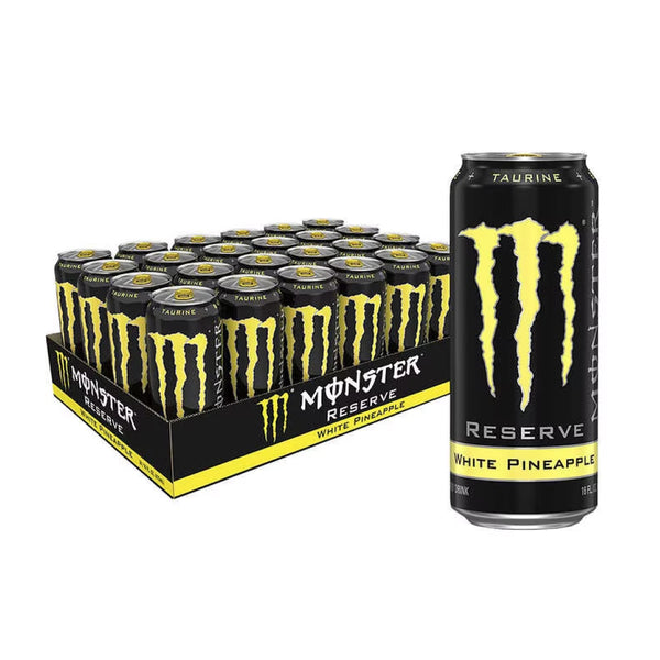 MONSTER 24/16OZ WHITE PINEAPPLE