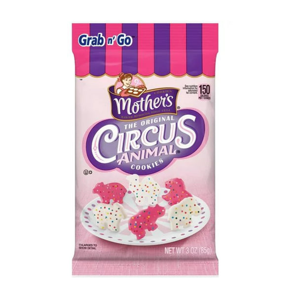 MOTHERS CIRCUS ANIMAL COOKIE 6/3OZ