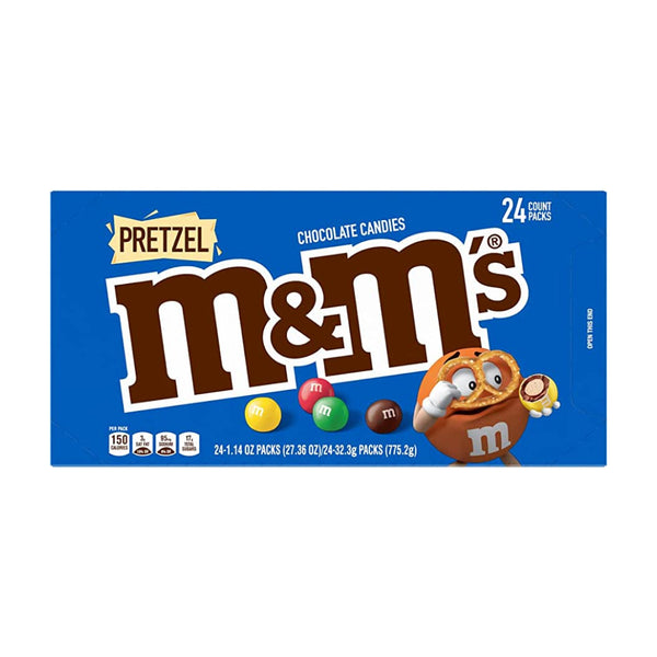 M&M 24/1.14OZ PRETZEL REG