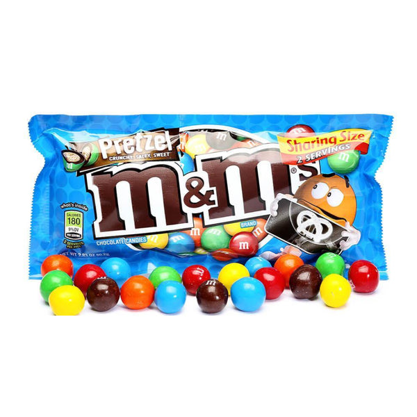 M&M 24/3.8OZ PRETZEL KING