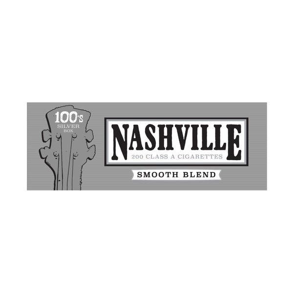 NASHVILLE CIG 100 SILVER SMOOTH BX 10/20CT