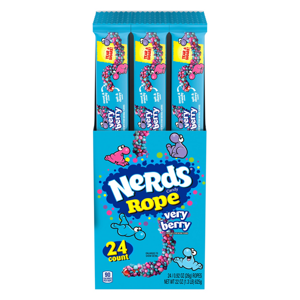 NERDS ROPE VERY BERRY 24/0.9OZ