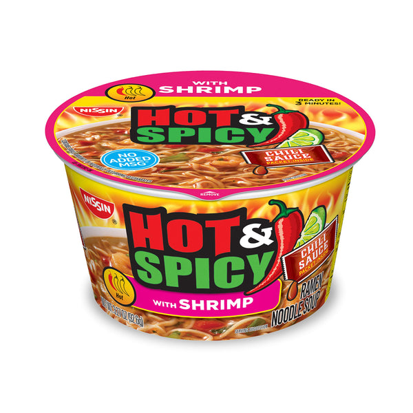 NISSIN 6/3.27OZ H&S SHRIMP BOWL