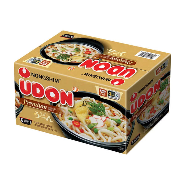 NONGSHIM UDON NOODLE BOWL 6/9.73OZ