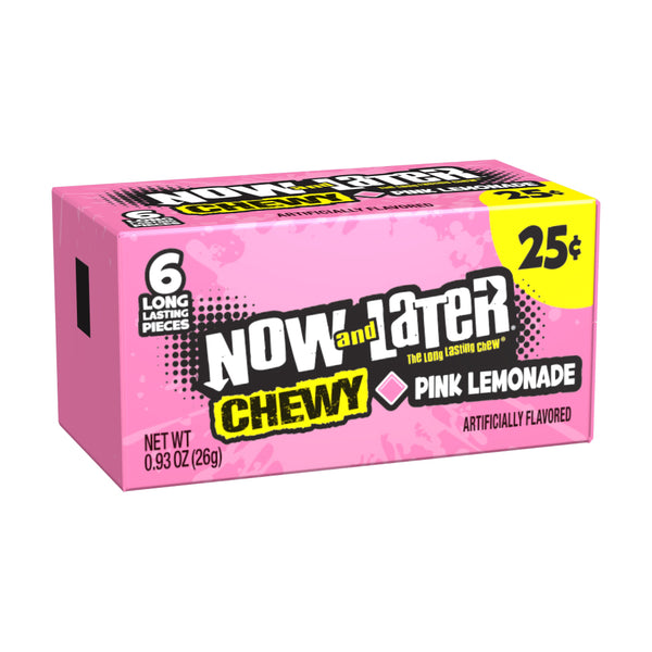 NOW&LATER 24/0.93OZ PINK LEMONADE