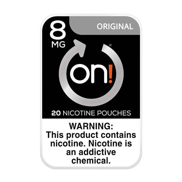 ON NICOTINE POUCH 8M ORIGINAL 5/20CT