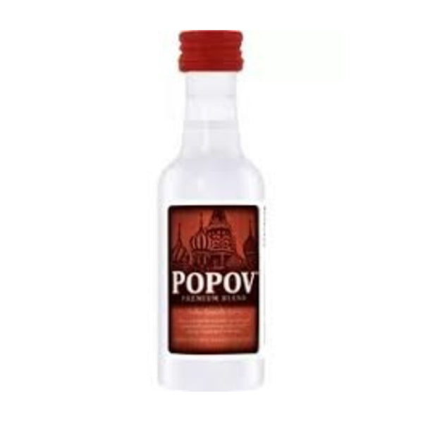 POPOV VODKA 80 12/50ML